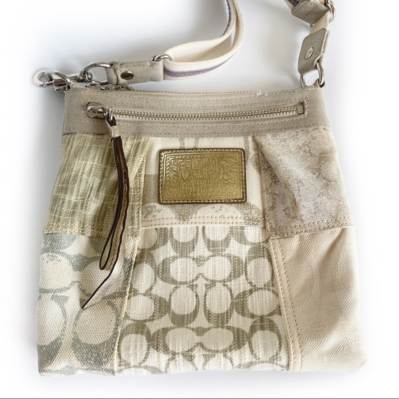 COACH Poppy Patchwork Crossbody Bag - Picture 2 of 5